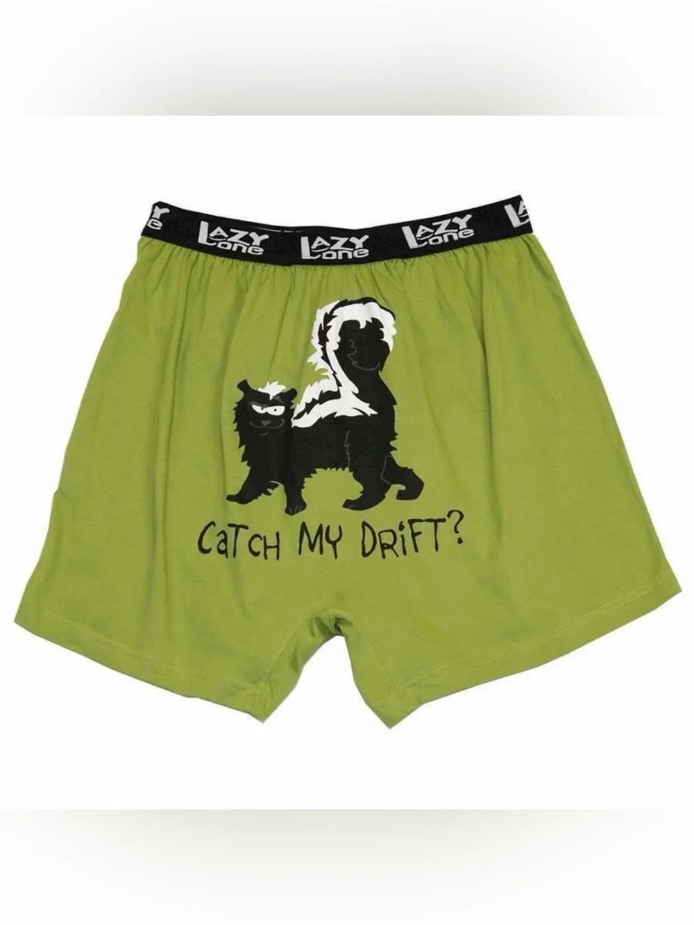 Lazy One Catch My Drift? Skunk Boxer Shorts